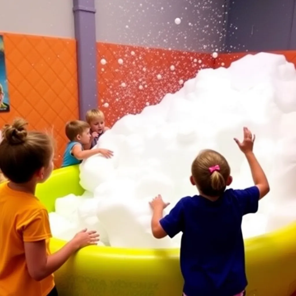 Kids birthday party places It's Foam Time! San Antonio Foam Parties For Kids in Universal City