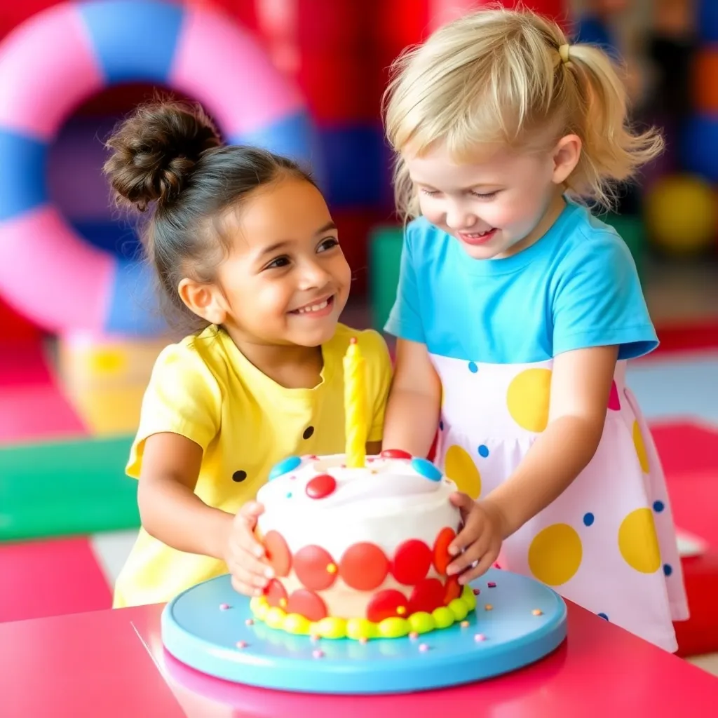 Kids birthday party places Itsy Bitsy Zone in Salisbury