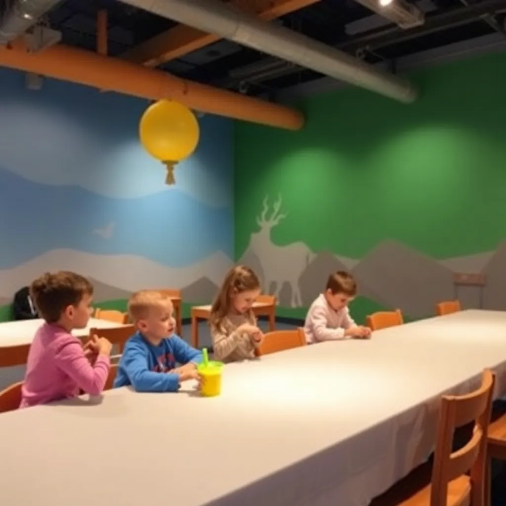 Kids birthday party places Jackson Hole Children's Museum in Jackson