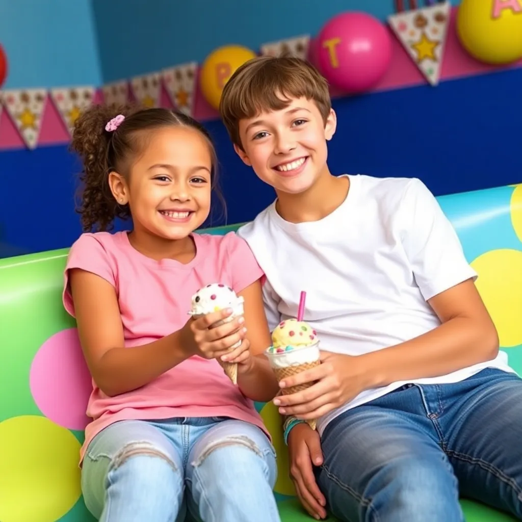 Kids birthday party places Jay Gee's Ice Cream And Fun Center in Methuen