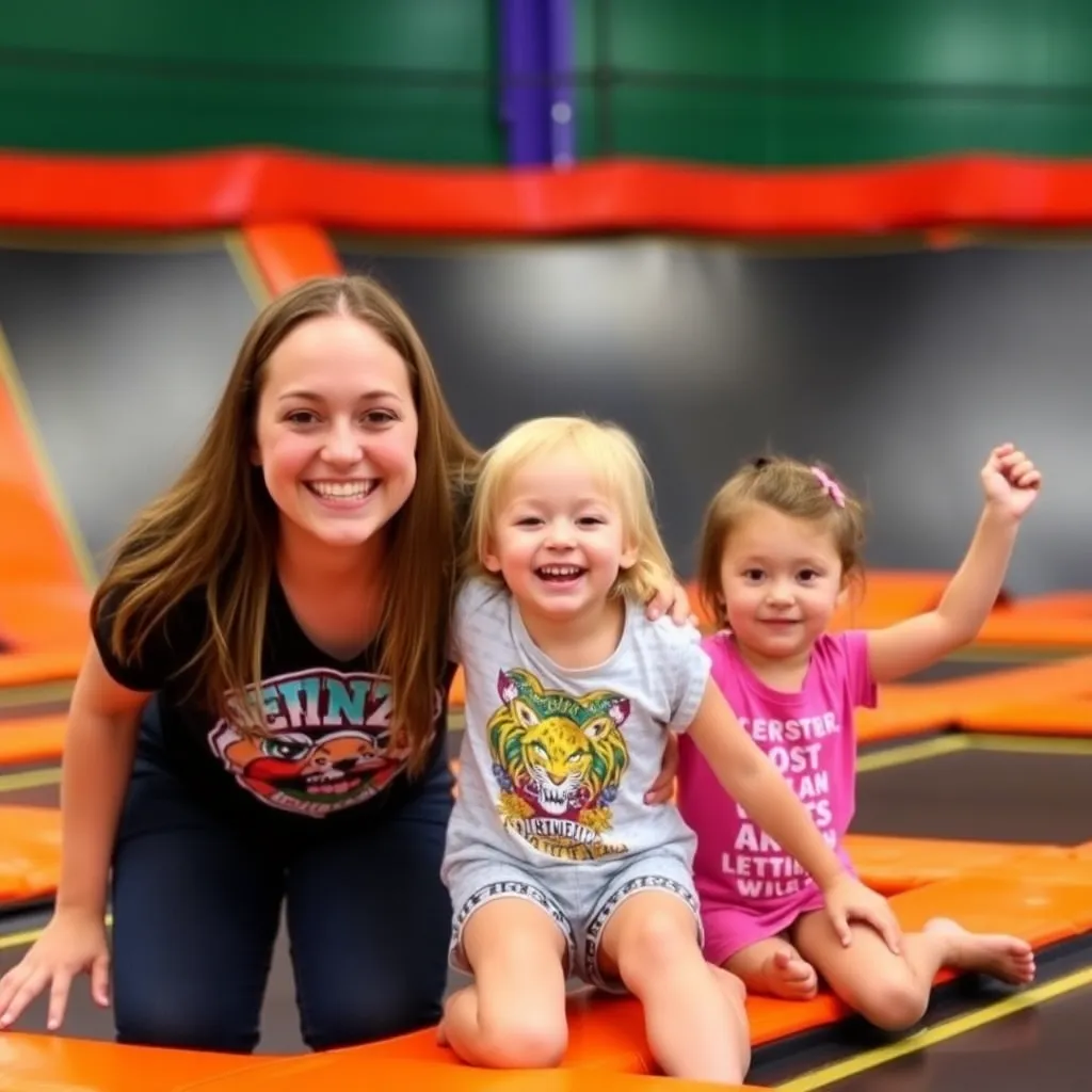 Kids birthday party places Jetz Trampoline Park in Osage Beach
