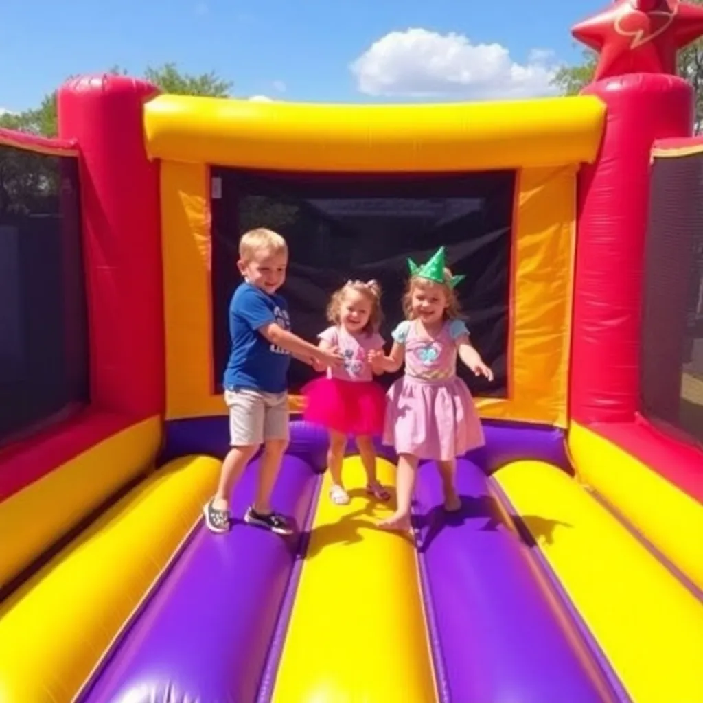 Kids birthday party places Jump Around Party Rentals in Round Rock