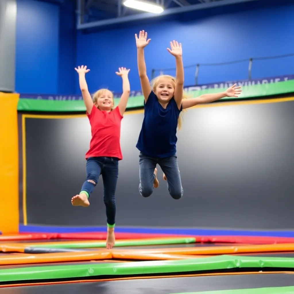 Kids birthday party places Jump Craze Trampoline Park in Casper