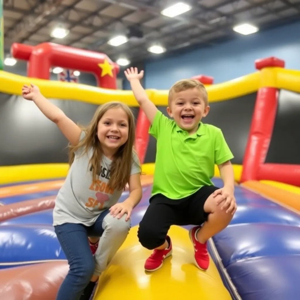 Kids birthday party places Jump-N-Stuff in Little Rock