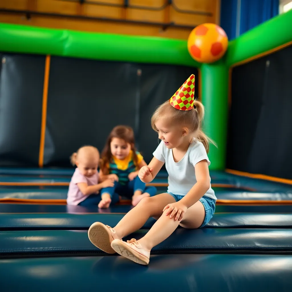 Kids birthday party places Jump Town in Addison