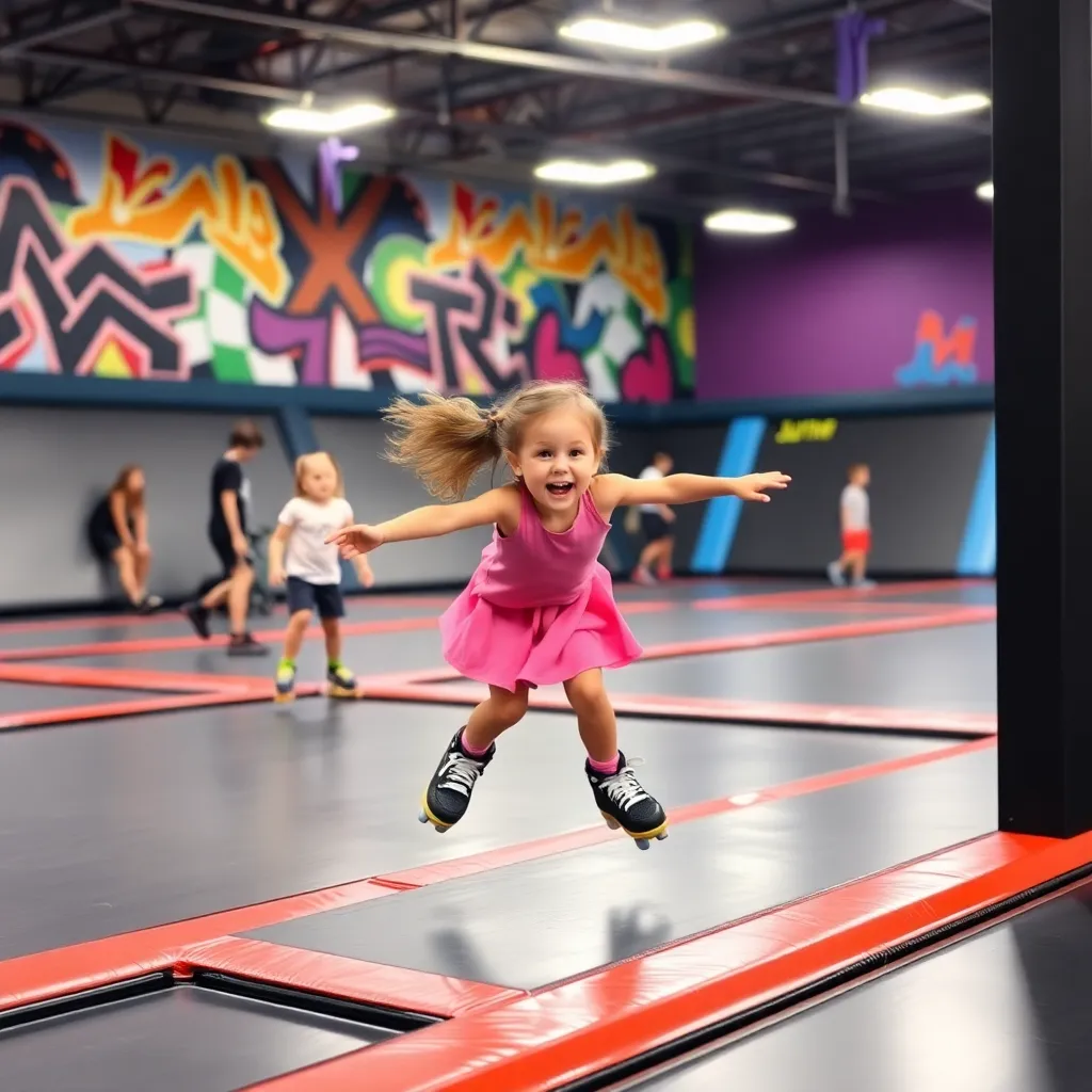 Kids birthday party places Jumpin' Jupiter Skate Center in Muskegon