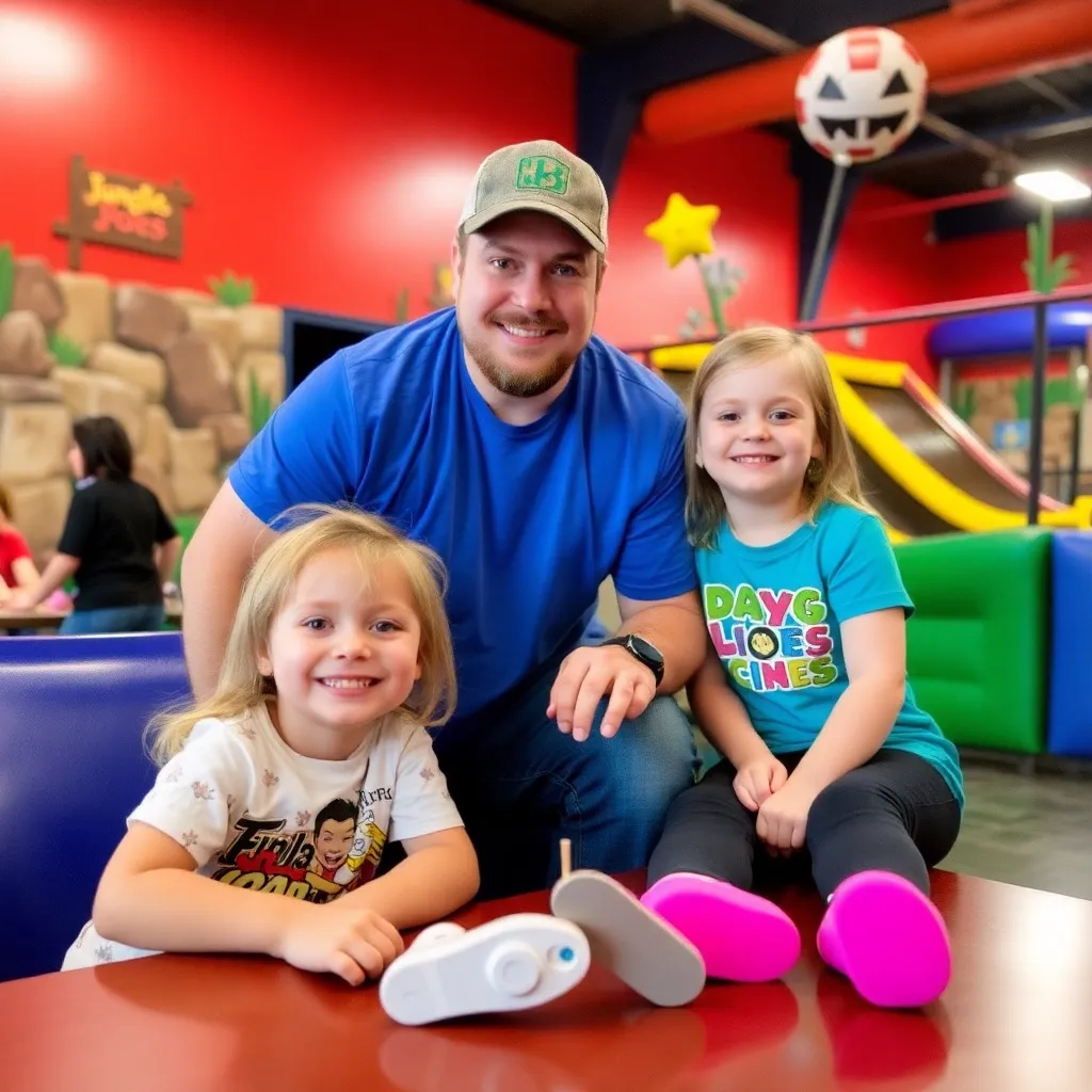 Kids birthday party places Jungle Joe's Family Fun Center in Portage