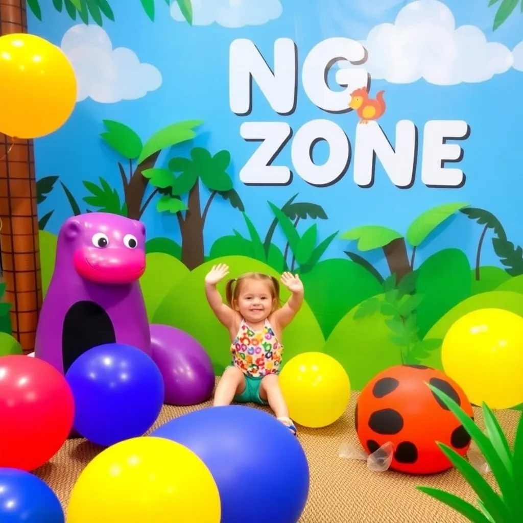 Kids birthday party places Jungle Zone in Tavares
