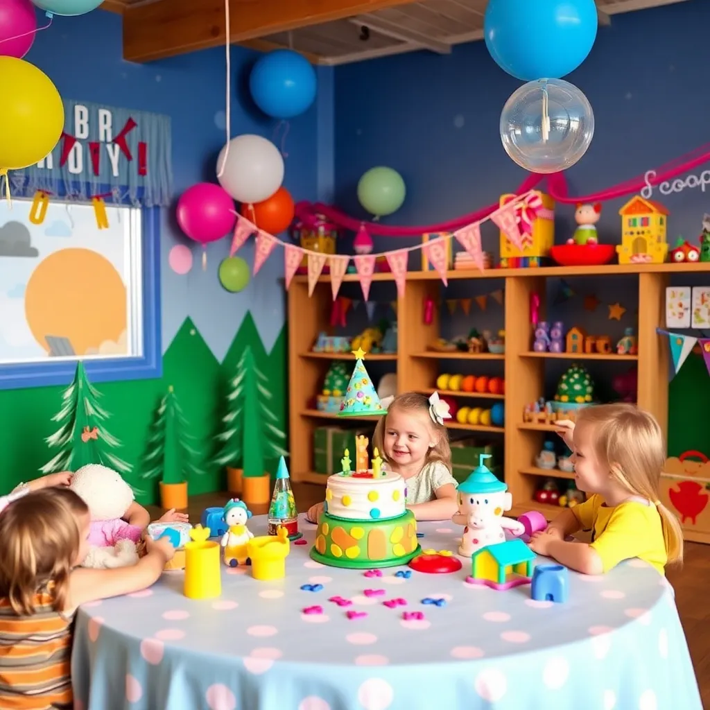 Kids birthday party places Just Imagine Toys in Wasilla