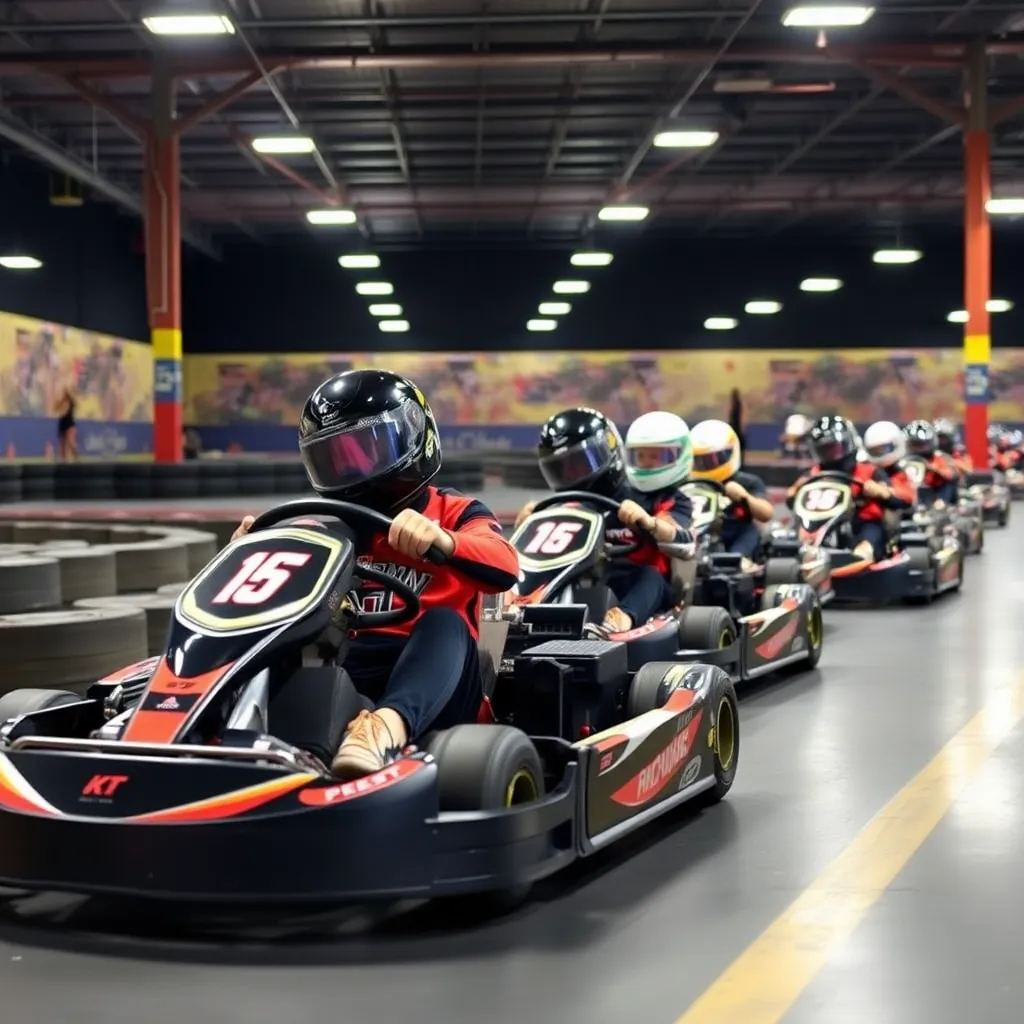 Kids birthday party places K1 Speed - Indoor Go Karts, Corporate Event Venue, Team Building Activities in Tampa