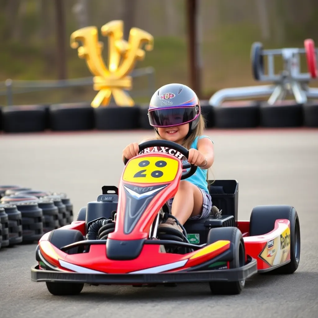 Kids birthday party places Kart Ranch in Lafayette