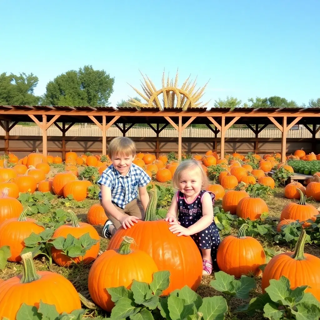 Kids birthday party places Kc Pumpkin Patch in Olathe
