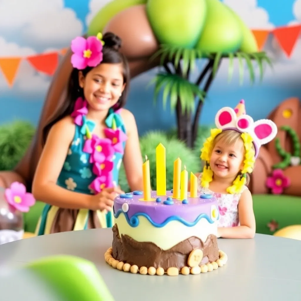 Kids birthday party places Keiki Kingdom Wonderland Adventure in Aiea