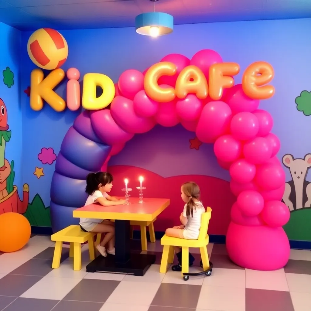 Kids birthday party places Kid Cafe in Lakeland