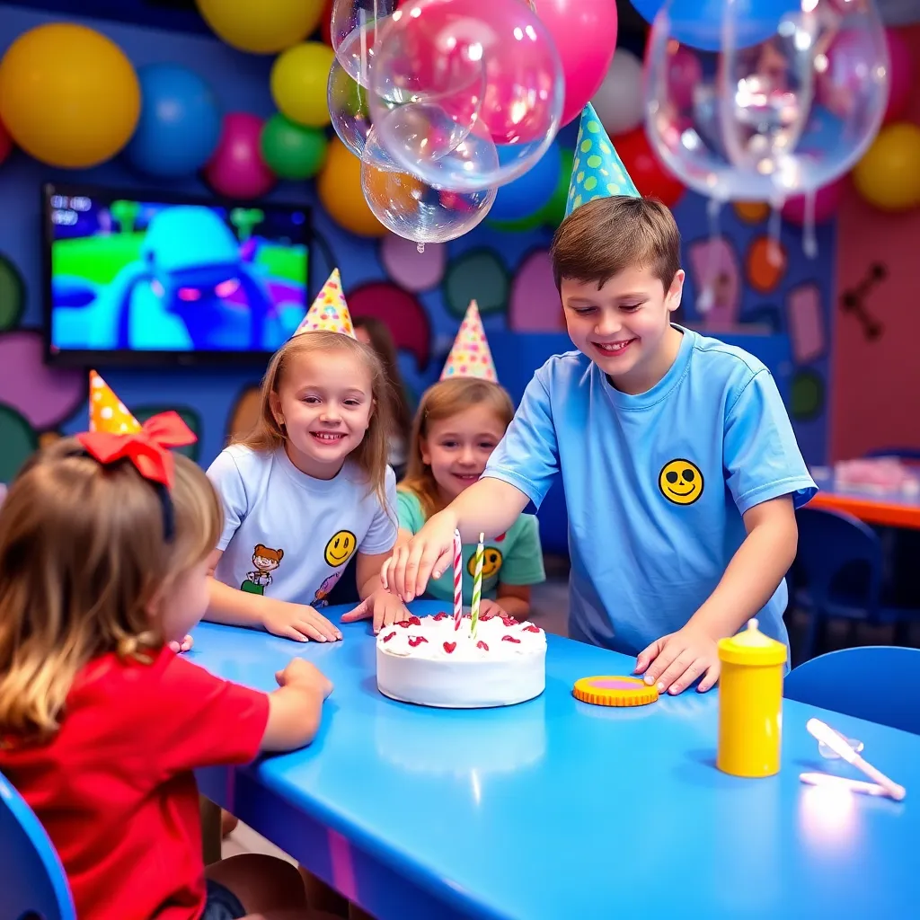 Kids birthday party places Kid Lab in Philadelphia