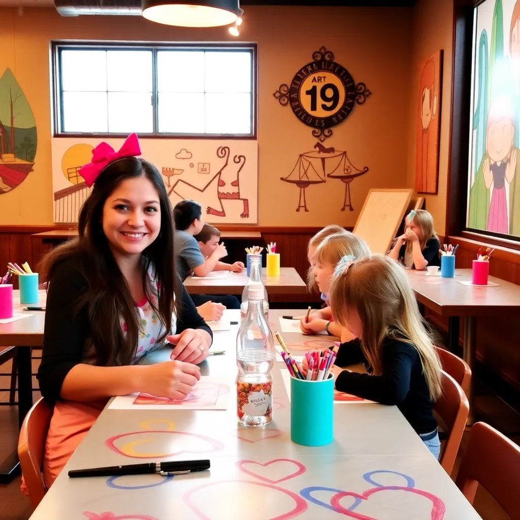 Kids birthday party places Kids Art & Cafe in Schaumburg