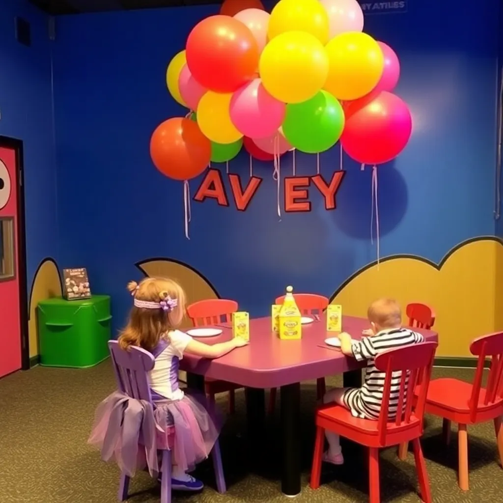 Kids birthday party places Kids Avenue Buckhead in Atlanta