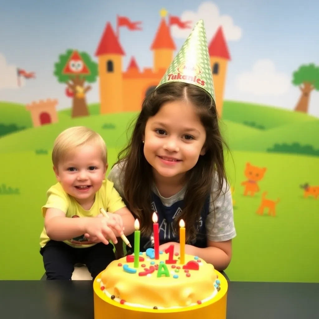 Kids birthday party places Kids Empire Bloomington in Bloomington