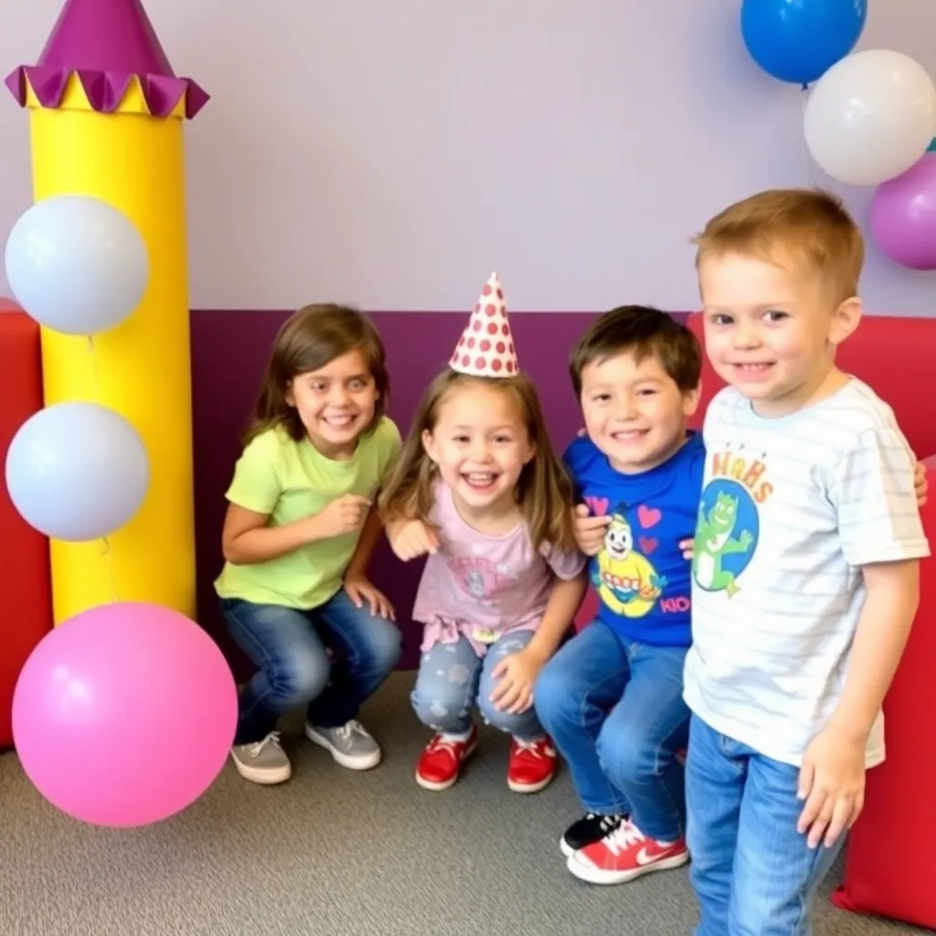 Kids birthday party places Kids Empire Lenexa in Lenexa