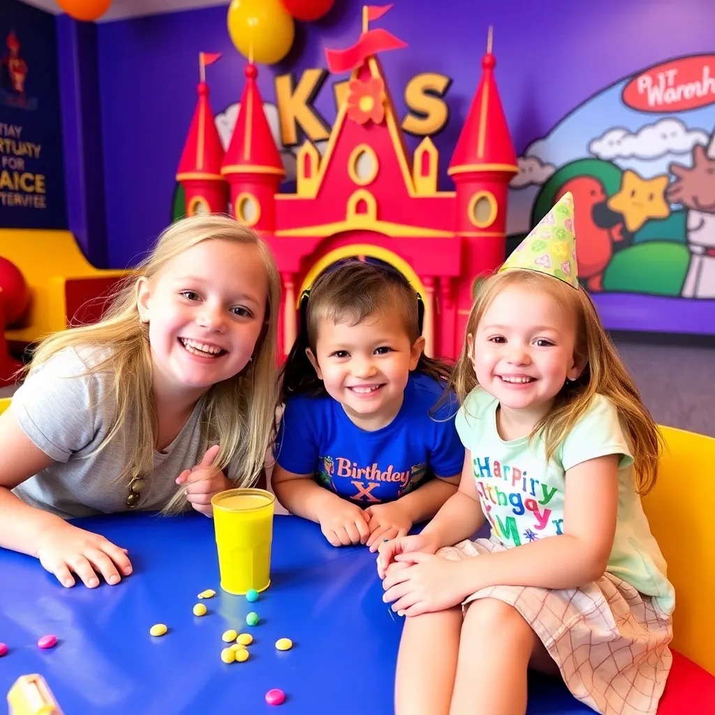 Kids birthday party places Kids Empire Plainfield in Plainfield