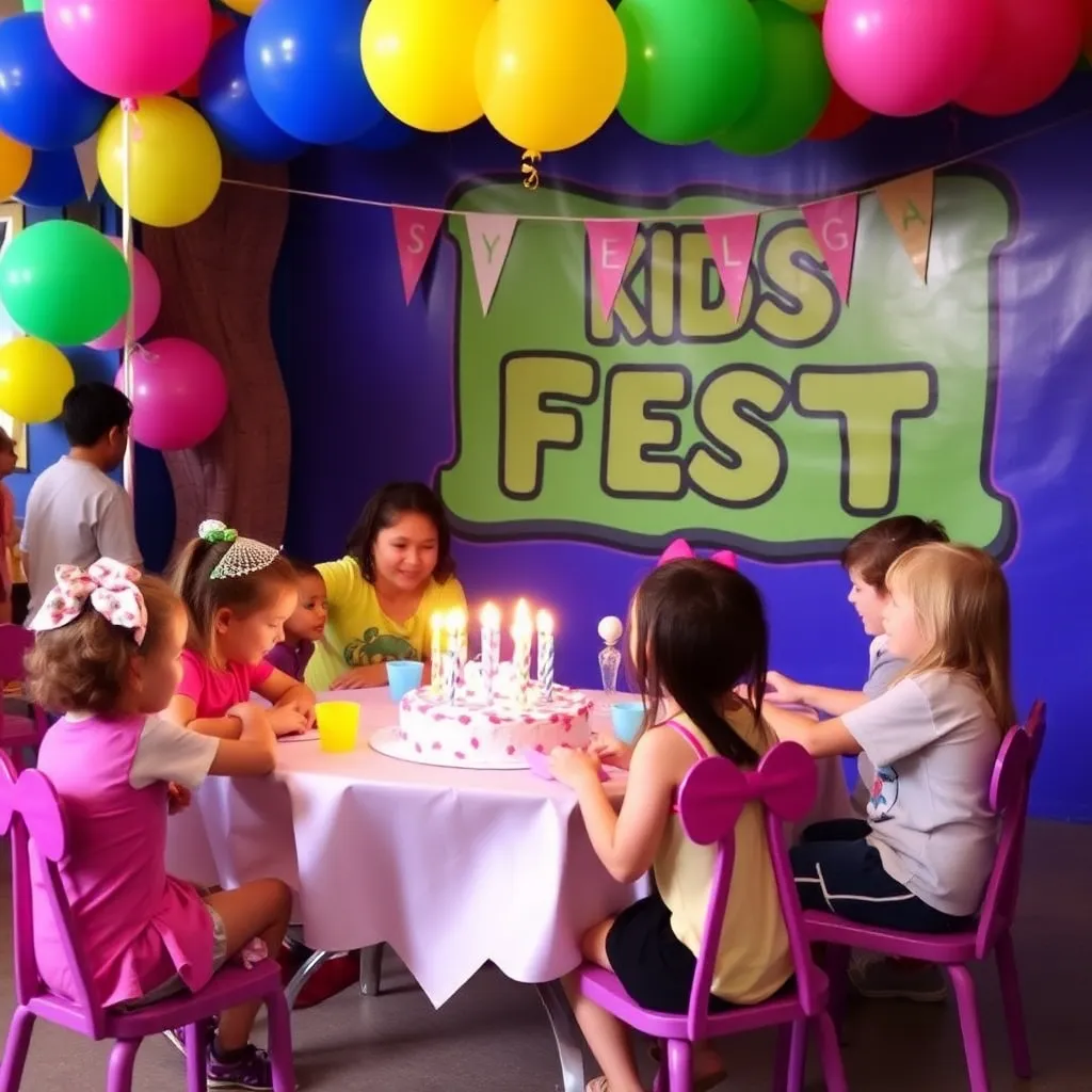 Kids birthday party places Kids Fest Br in Baton Rouge