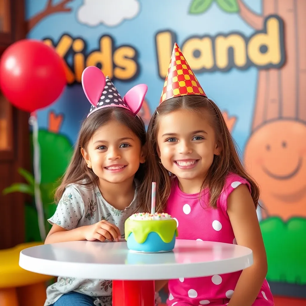Kids birthday party places Kids Land in Jonesboro