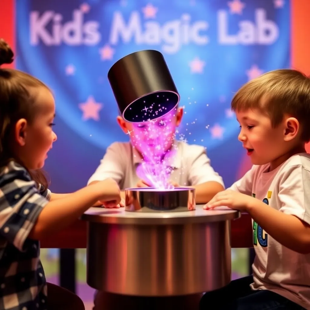 Kids birthday party places Kids Magic Lab in Redmond