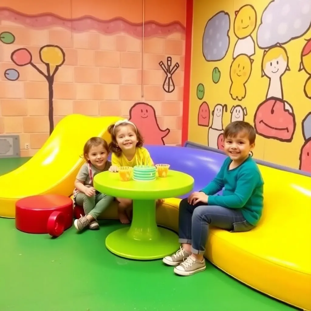 Kids birthday party places Kids Town Play Space in Brooklyn