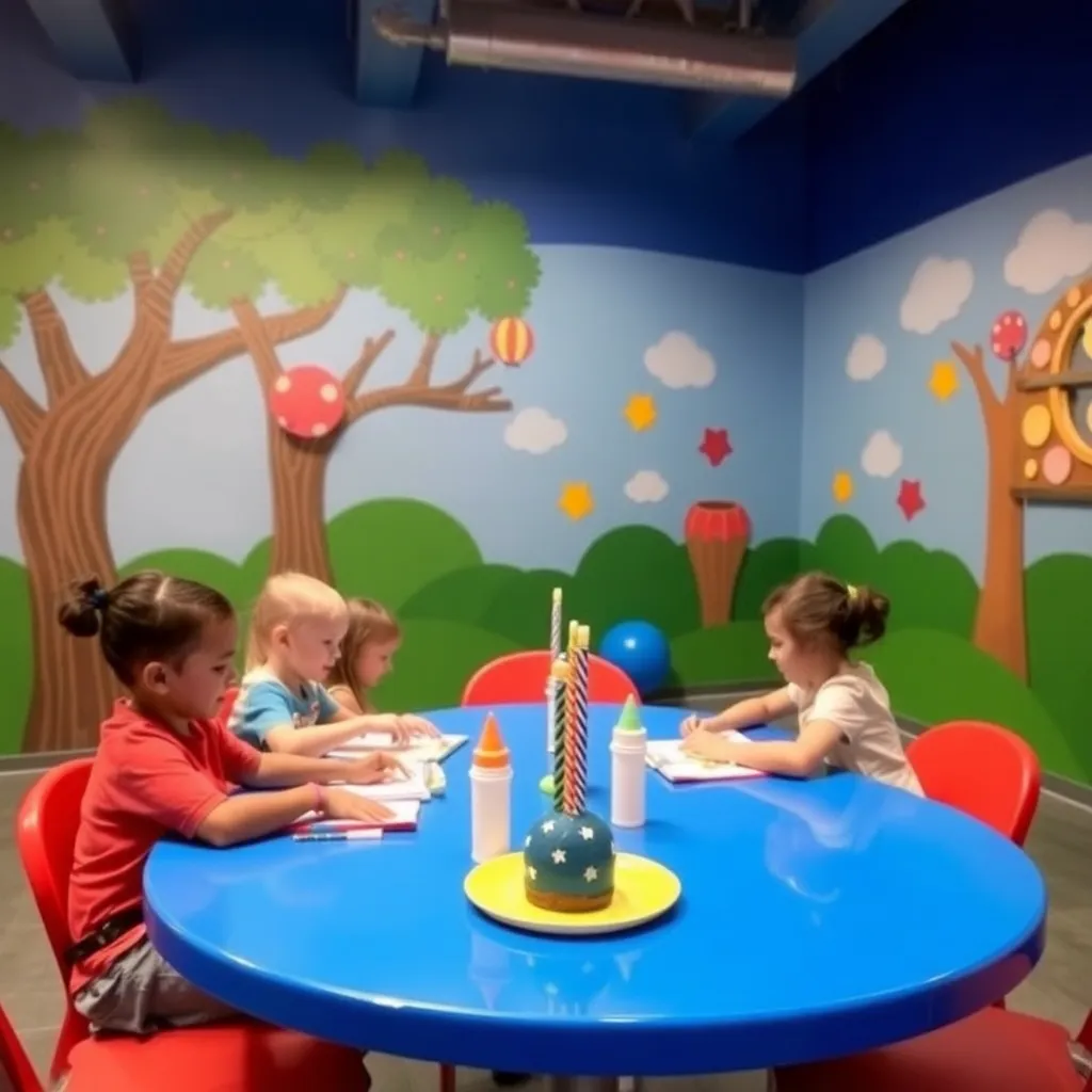 Kids birthday party places Kidscape in Overland Park
