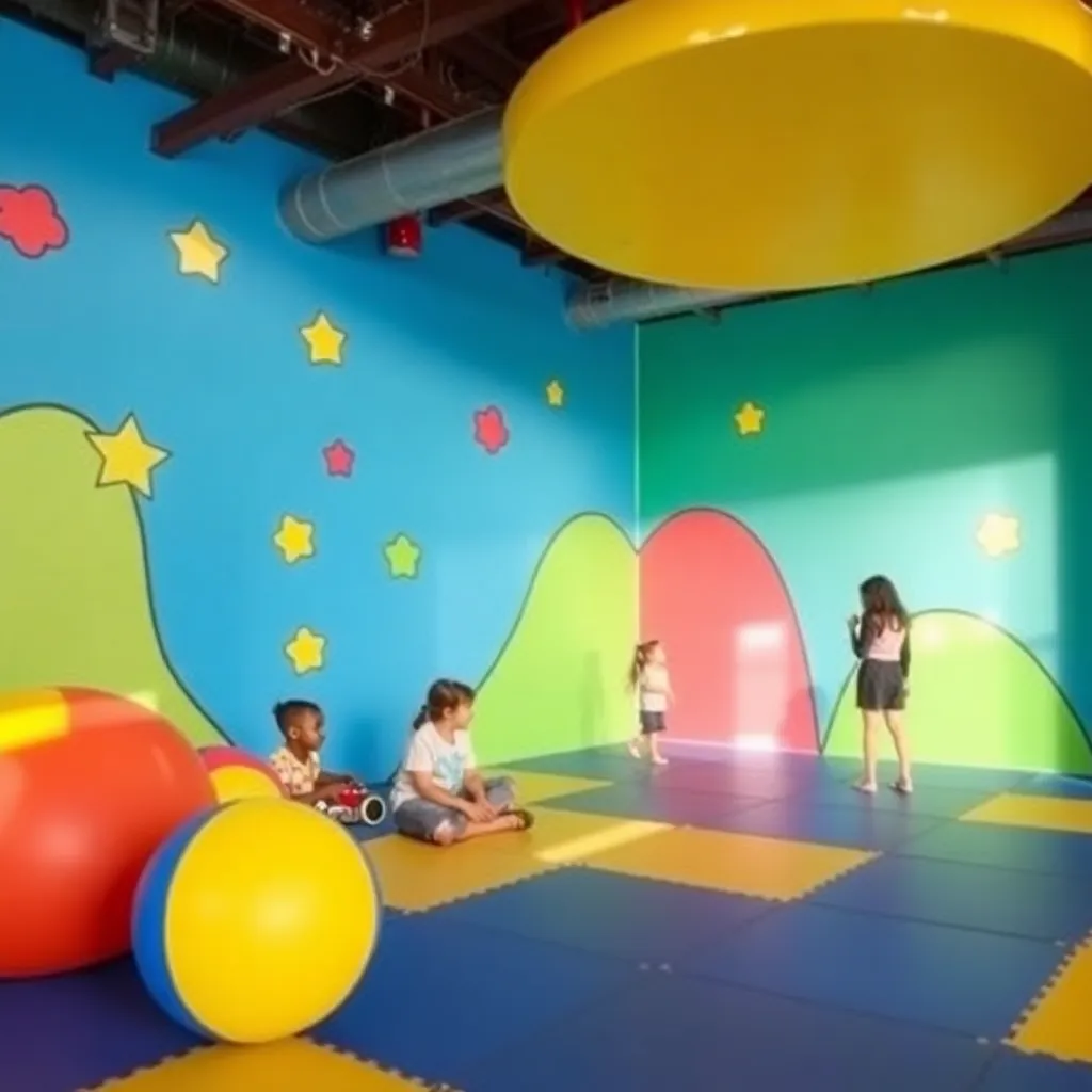 Kids birthday party places Kidstopia Las Vegas Indoor Playground in Las Vegas