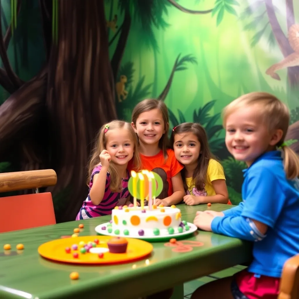 Kids birthday party places Kidz Jungle World in Randallstown