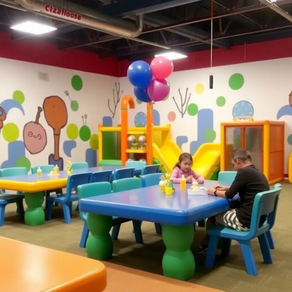 Kids birthday party places Kidz Plaza Playground in Ashburn