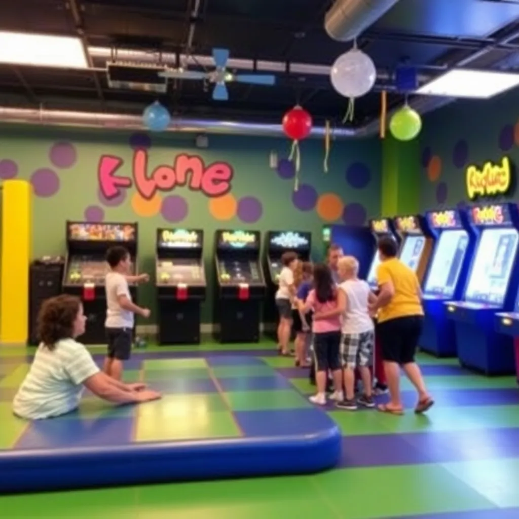 Kids birthday party places Kidzone Arcades And Party Rooms in New Castle