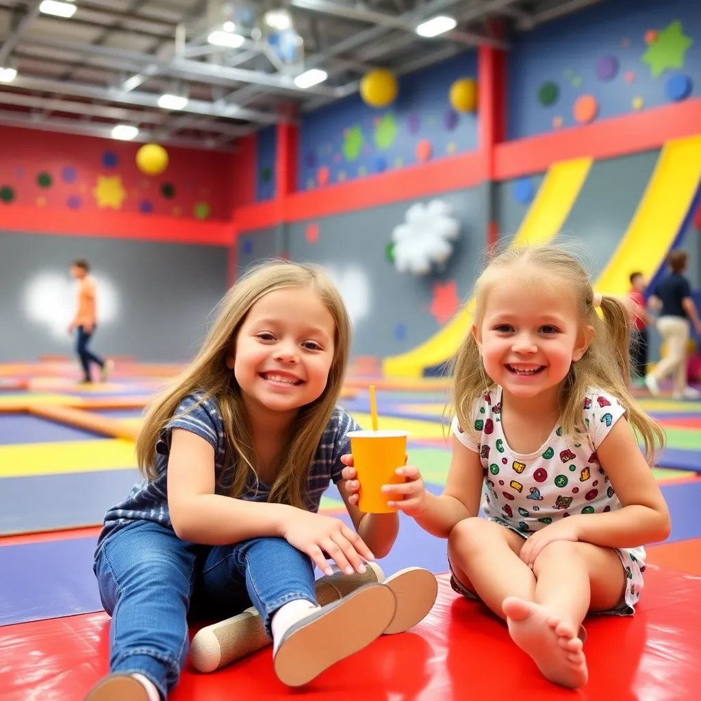 Kids birthday party places Kidzone Indoor Park in Manchester