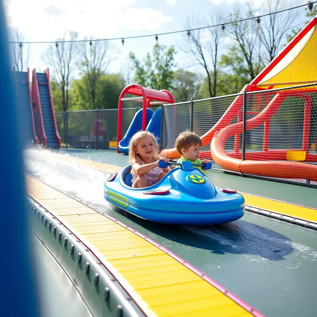 Kids birthday party places Kinetic Park in Dardenne Prairie