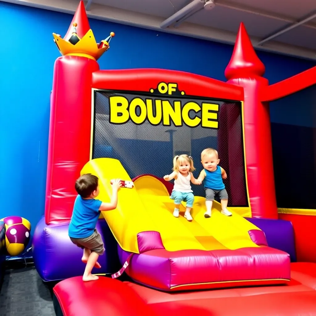 Kids birthday party places King Of Bounce in Orlando