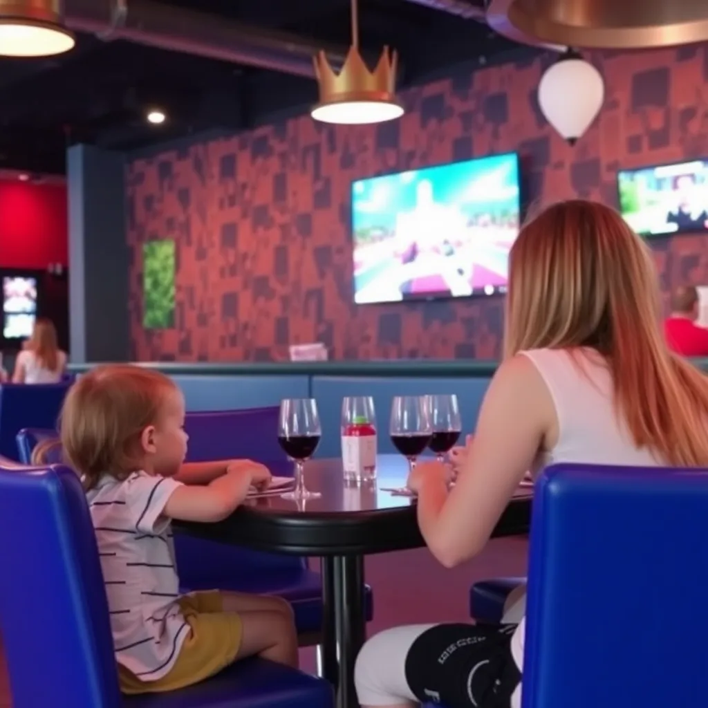 Kids birthday party places Kings Dining & Entertainment in Franklin