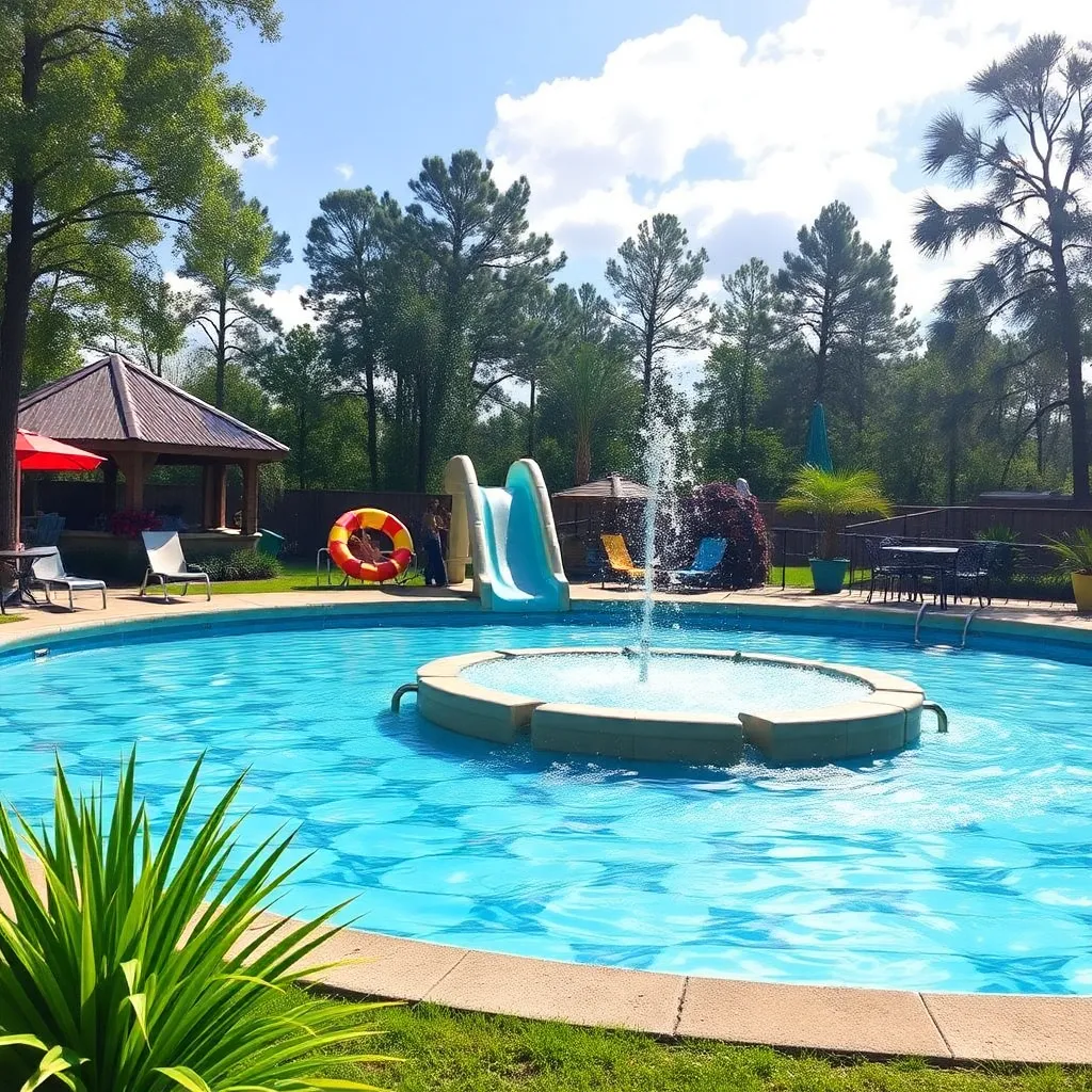 Kids birthday party places Kiroli Park in West Monroe