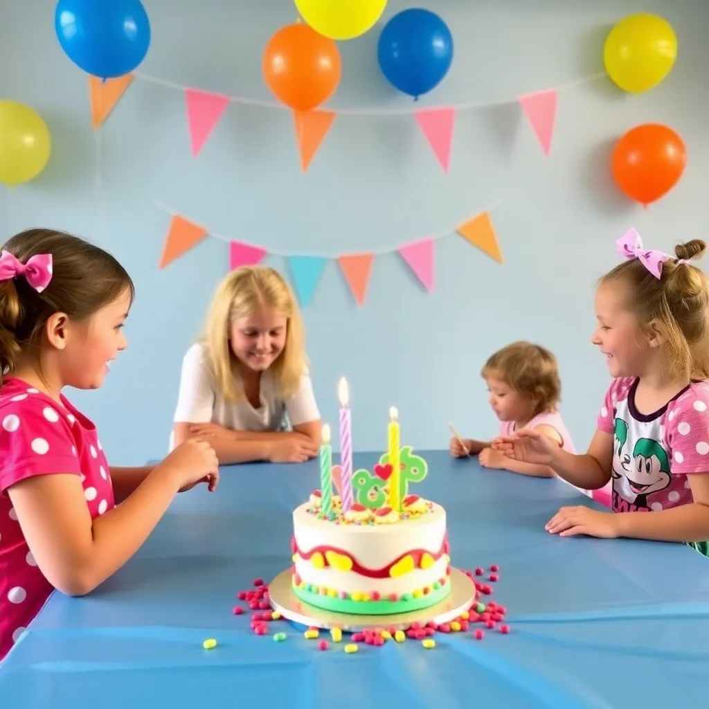 Kids birthday party places Knight Bergman Center in Warren