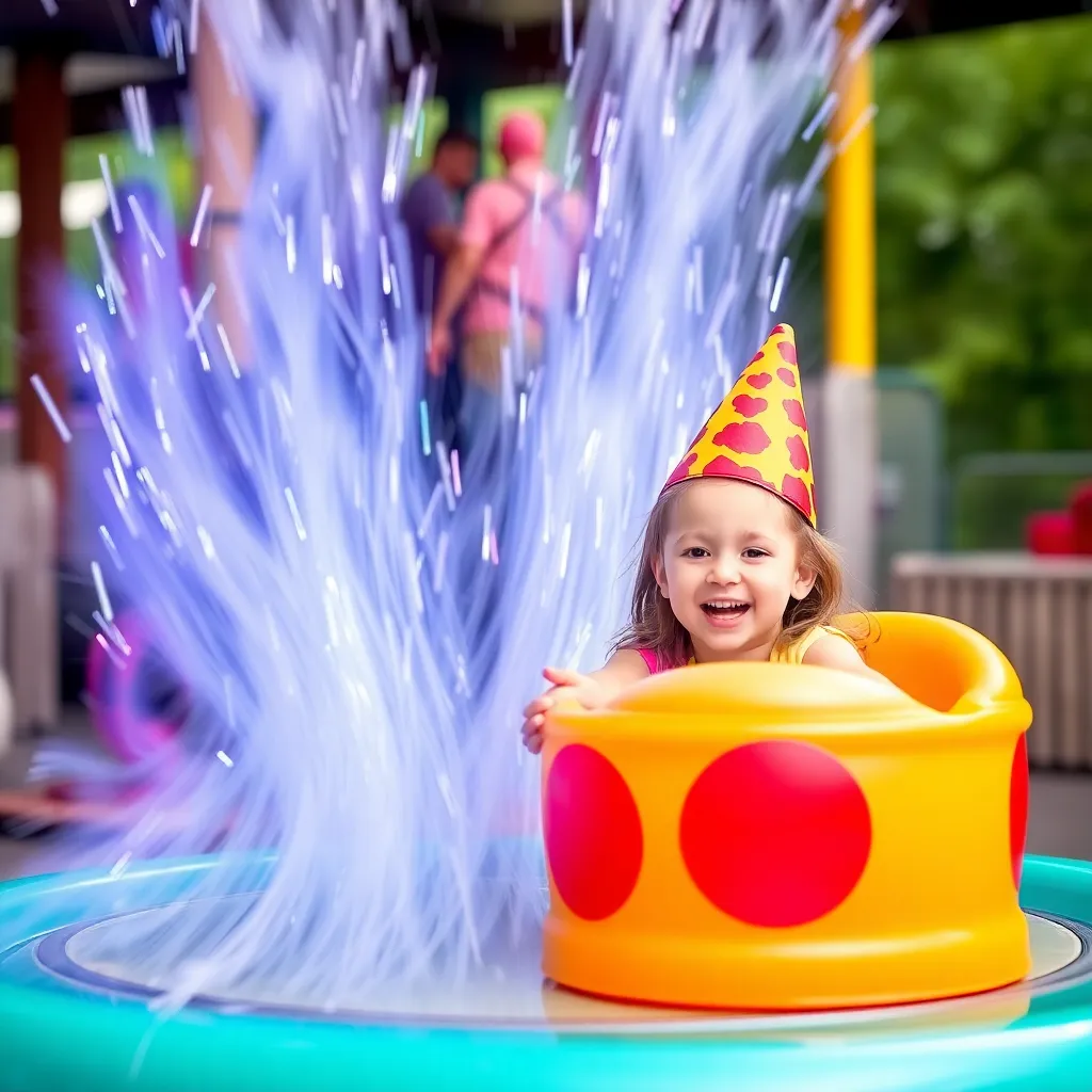 Kids birthday party places Knoebels Amusement Resort in Elysburg