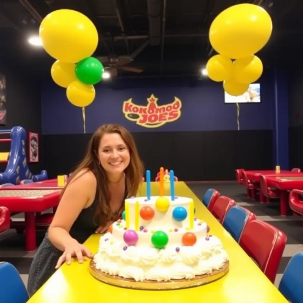 Kids birthday party places Kokomo Joe's Family Fun Center in St Peters