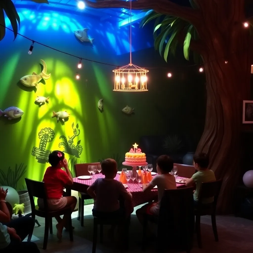 Kids birthday party places La Cascata in Apotgan
