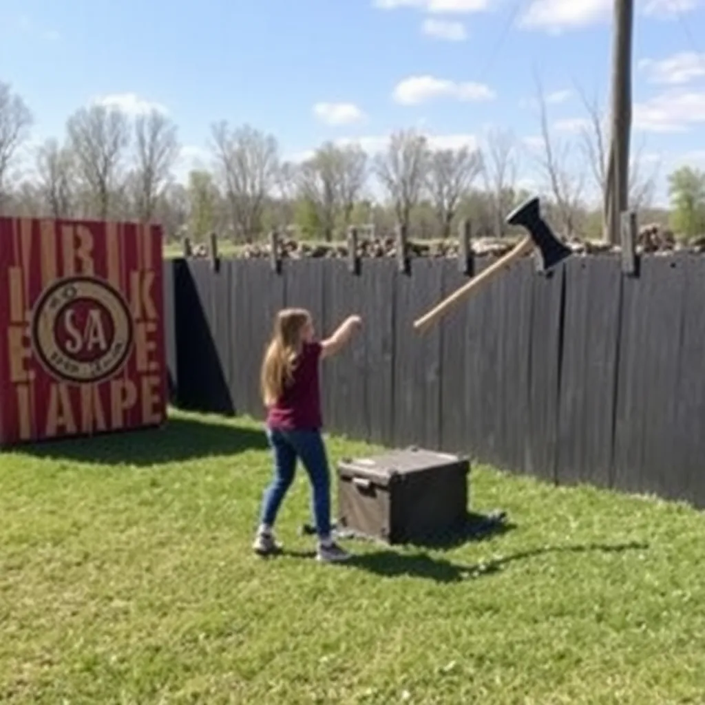 Kids birthday party places Lake Escape- Escape Rooms And Axe Throwing in Osage Beach