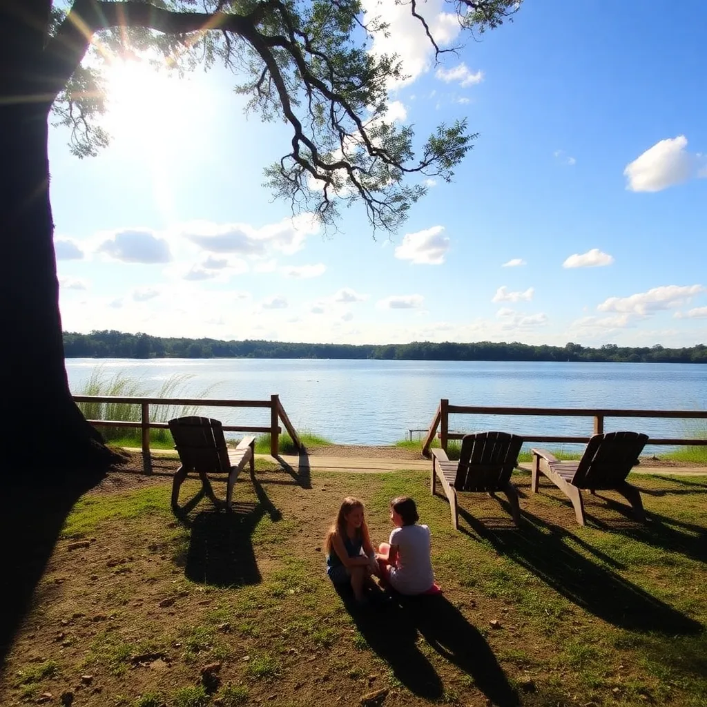 Kids birthday party places Lake Murray Public Park in Lexington