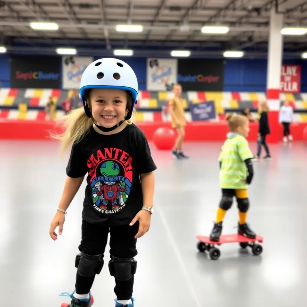 Kids birthday party places Lanham Skate Center in Lanham
