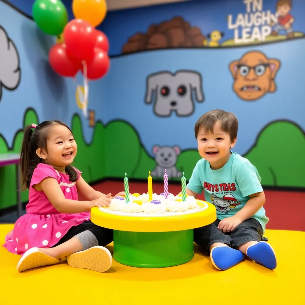 Kids birthday party places Laugh 'N Leap Amusements in Columbia
