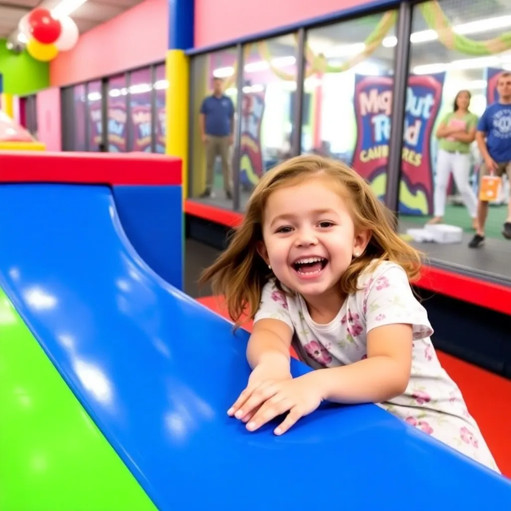 Kids birthday party places Laugh Out Loud Stations Mega Fun Center in Greenbelt