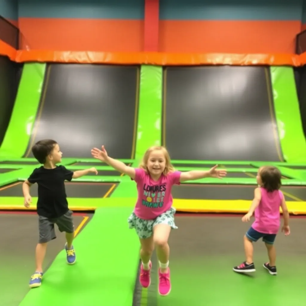Kids birthday party places Launching Pad Trampoline Park & Family Fun Center in Salem