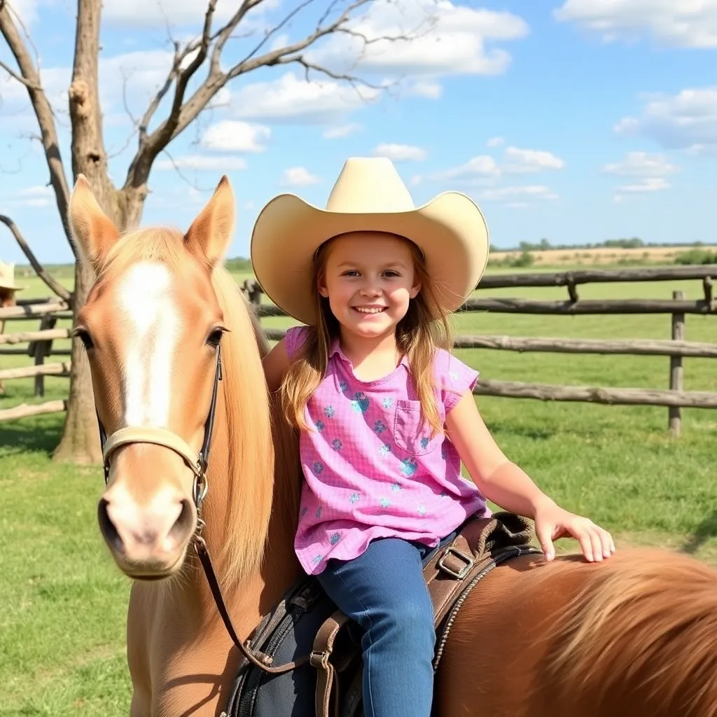 Kids birthday party places Lazy S Ranch in Sidney