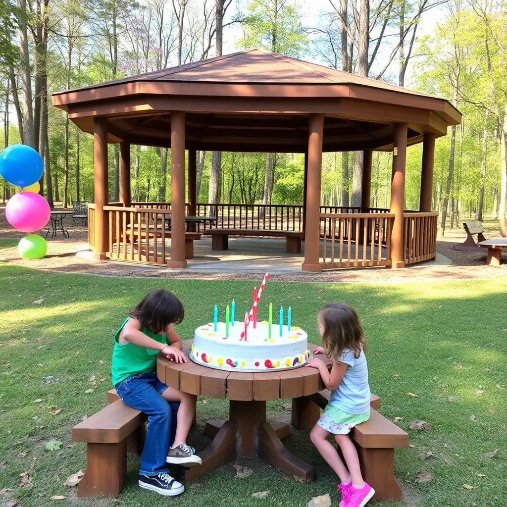 Kids birthday party places Legacy Park in Millbrook